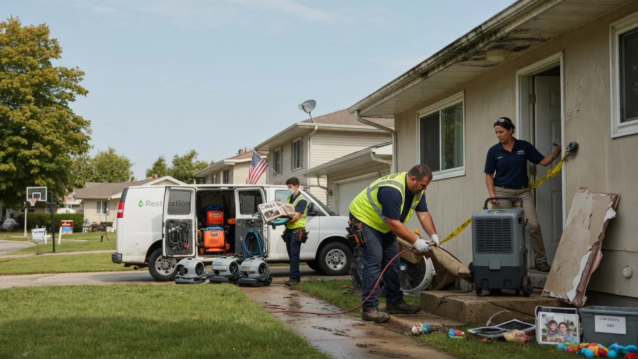 Water Damage Restoration in Oakland City, IN near me